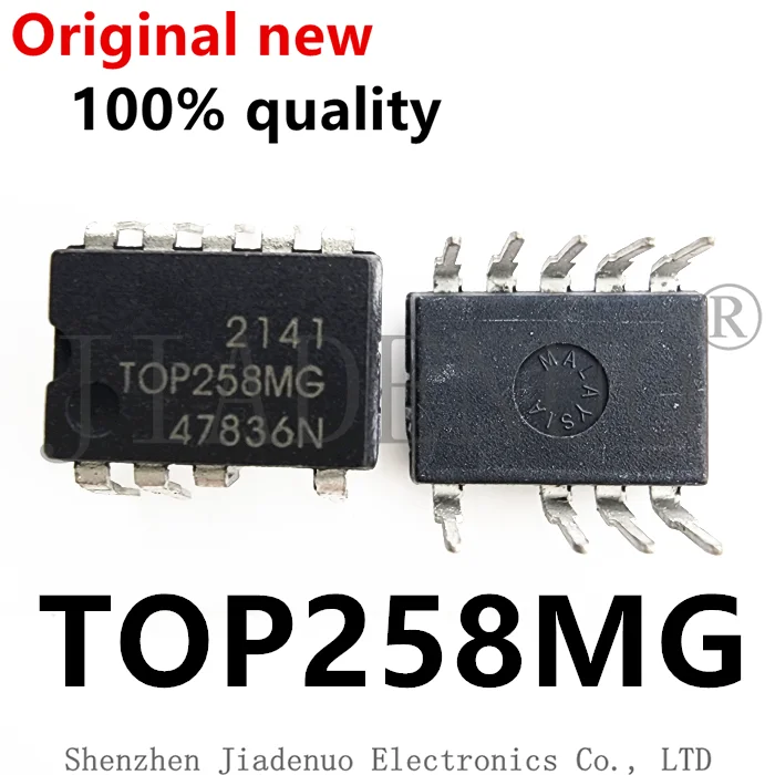 (5pcs)100% original New TOP258MG T0P258MG TOP258MN DIP-9 amplifier power supply IC Chipset