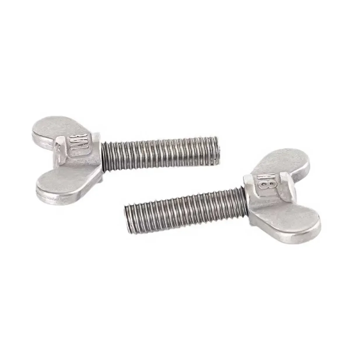 304 Stainless Steel Ingot Hand Twisted Screw/Welded Butterfly Sheep Angle Bolt M8M10M12M14M16