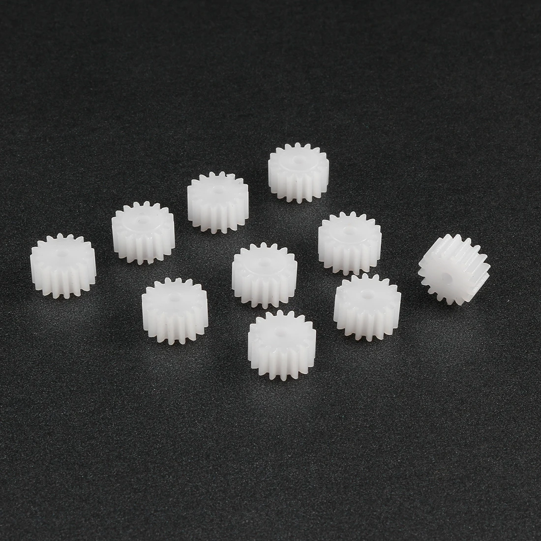 10Pcs 8/10/12/16 Teeth 2mm Hole Dia Plastic Shaft Gear Motor Parts Toy Accessories 082/102/122/162A for RC Car Robot DIY Model