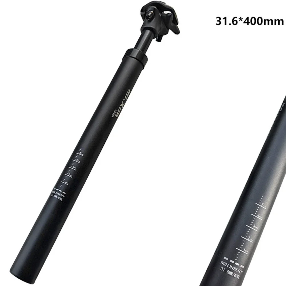 

Commuting Mountain Biking 27.2*400mm Ebike Seatpost Adjustable Seat Tube Shock Adjustable Seatpost 27.2mm Diameter