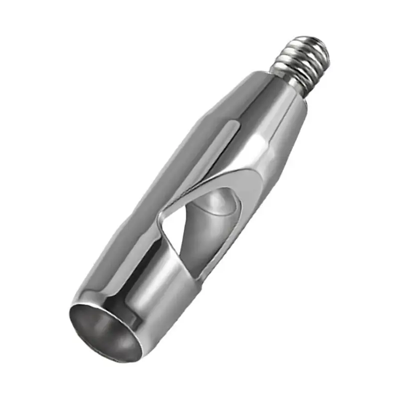 P9FE Edelstahl-Körperpiercing-Instrument für Ohren, Nase und Augenbrauen mit glatter Politur und Schmuck hygienischen Design – Detail 10