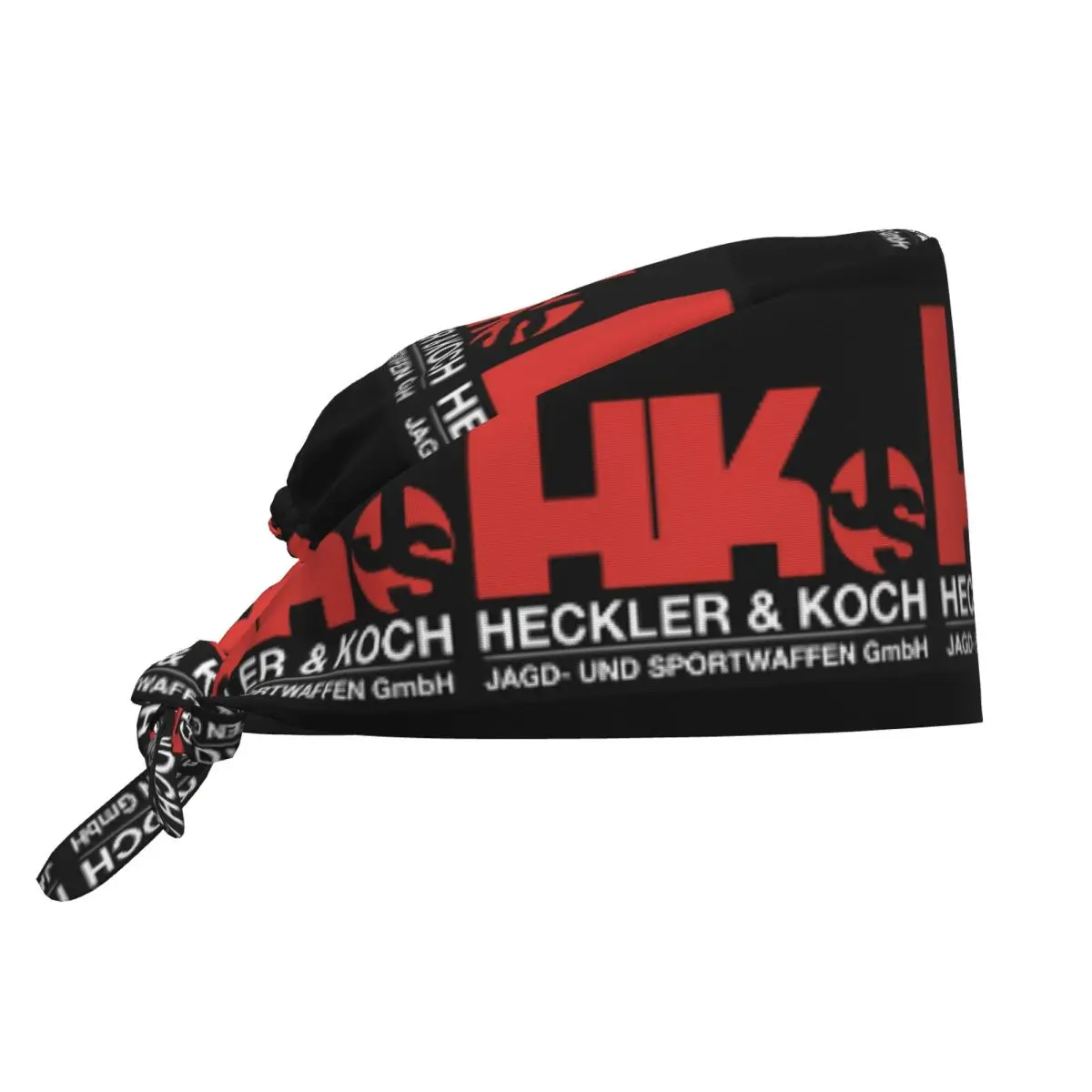 HK Firearms Heckler And Koch Logo Scrubs Cap Surgical Hats Women Men Operating Room Cap Operator Hats Lab Works Hat