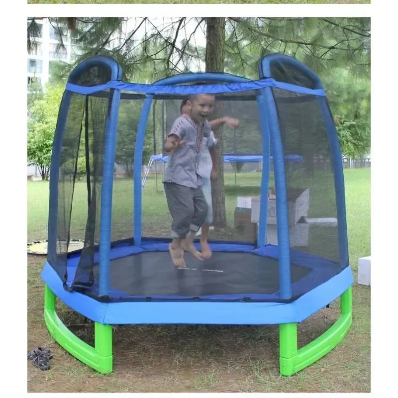 Trampoline Net Uv-Resistant Garden Children Trampoline Soft Play Trampoline