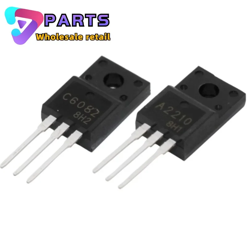

20 комплектов, новый транзистор 2SA2098 2SC6082 A2098 C6082 TO-220F для принтера Epson 1400, материнская плата, триод