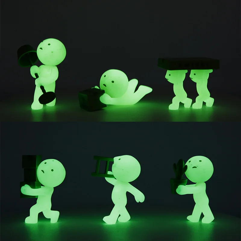 

Новый продукт Smiski Luminous Blind Box Corner Junchao Play Blind Box Кукла Подвеска Автомобильный орнамент Фигурка Подарочная кукла Игрушки для девочек