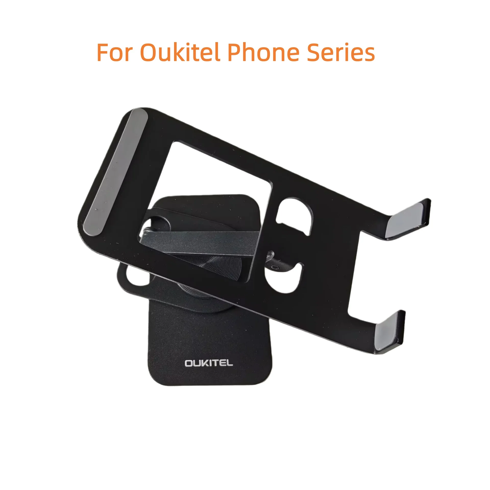 新しいオリジナル-oukitel-wp100、wp200、wp100-titan、wp55、wp52、wp55s、g1、wp300-シリーズ回転アルミニウム合金金属ホルダースタンド