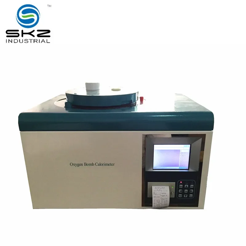 2026 SKZ1064 14000-15000J/K 20Mpa Pressure Resistance Single-Chip Microcomputer Lcd Screen Oxygen Calorimeter