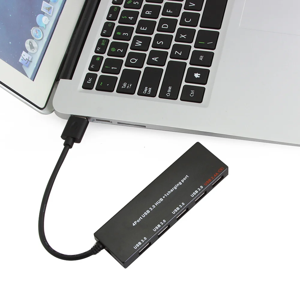 CHYI-محور USB عالي السرعة للكمبيوتر والكمبيوتر المحمول ، متعدد الخائن ، ملحقات التمدد ، محول عالي السرعة ، 4 منافذ ، أو