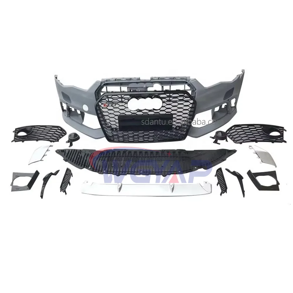 WGYAP A6 or Sline6 C7 and C7.5 For Audi front bumper facelift RS6 for Audi Bodykit Car bumper 2012 2013 2014 2015 2016 2017 2018