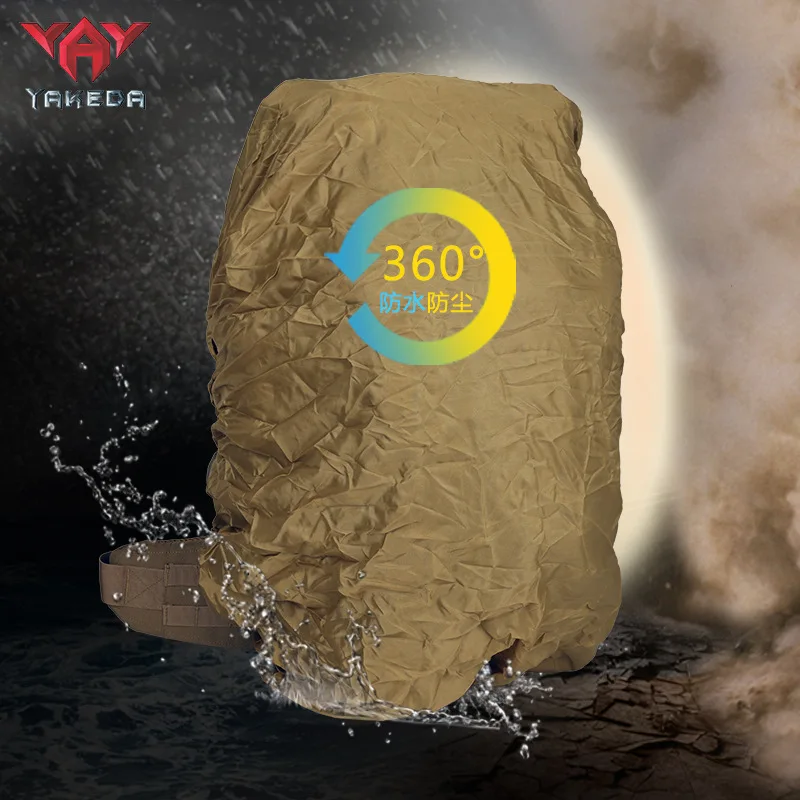 YAKEDA 90L Heavy-duty Large-capacity Mountaineering Bag Waterproof Dustproof Breathable Adventure Outdoor Travel Tactical Bag