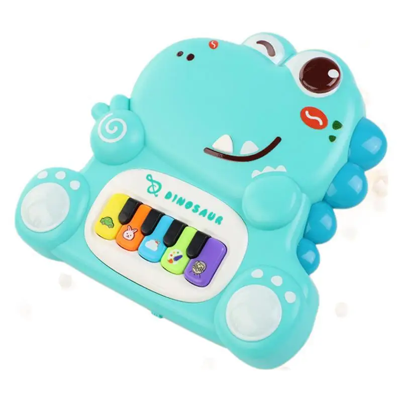 Cartoon Bird Electronic Piano Toy Cute Dinosaur Unicorn Musical Instrument Baby Music Enlightenment Fun Interaction Music Piano
