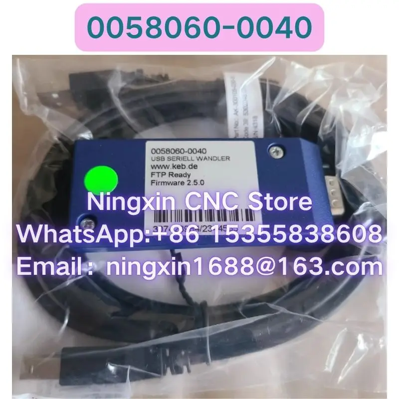 

Совершенно новый оригинальный адаптер связи преобразователя частоты KEB 0058060-0040 Быстрая доставка