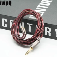 IvipQ-311IEM Capa de blindaje de cobre rojo/cobre de cristal único, admite interfaces IE900 duales de 2 pines/MMCX/de 3,5 mm, KZ-QDC
