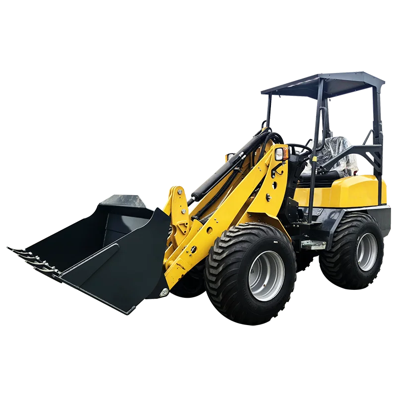 Mini Telescopic Wheel Loader Compact Hydraulic Front End Loader for Farm Construction Landscaping Material Handling