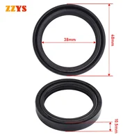 38x48x10.5 Sello de aceite del amortiguador de horquilla del amortiguador delantero de la motocicleta 38 48 10,5 mm 38*48*10,5