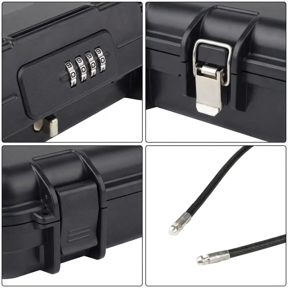 For Phone For Passport Portable Travel Safe for hotel Cruise 27*16*7CM Spacious Valuables Storage Lightweight Lock Box