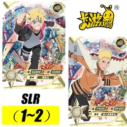 Kayou-tarjeta de colección de personajes de Anime, Naruto SCR 01 ~ 02, Uzumaki, Uzumaki, Boruto, juguetes de regalo de cumpleaños y Navidad