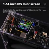UPS 고속 충전 투명 배터리 보조베터리 케이스, 양방향 80000mah, 1.54 인치 IPS 스크린, 용접 없음, 16 셀, 340W, 21700 18650 5