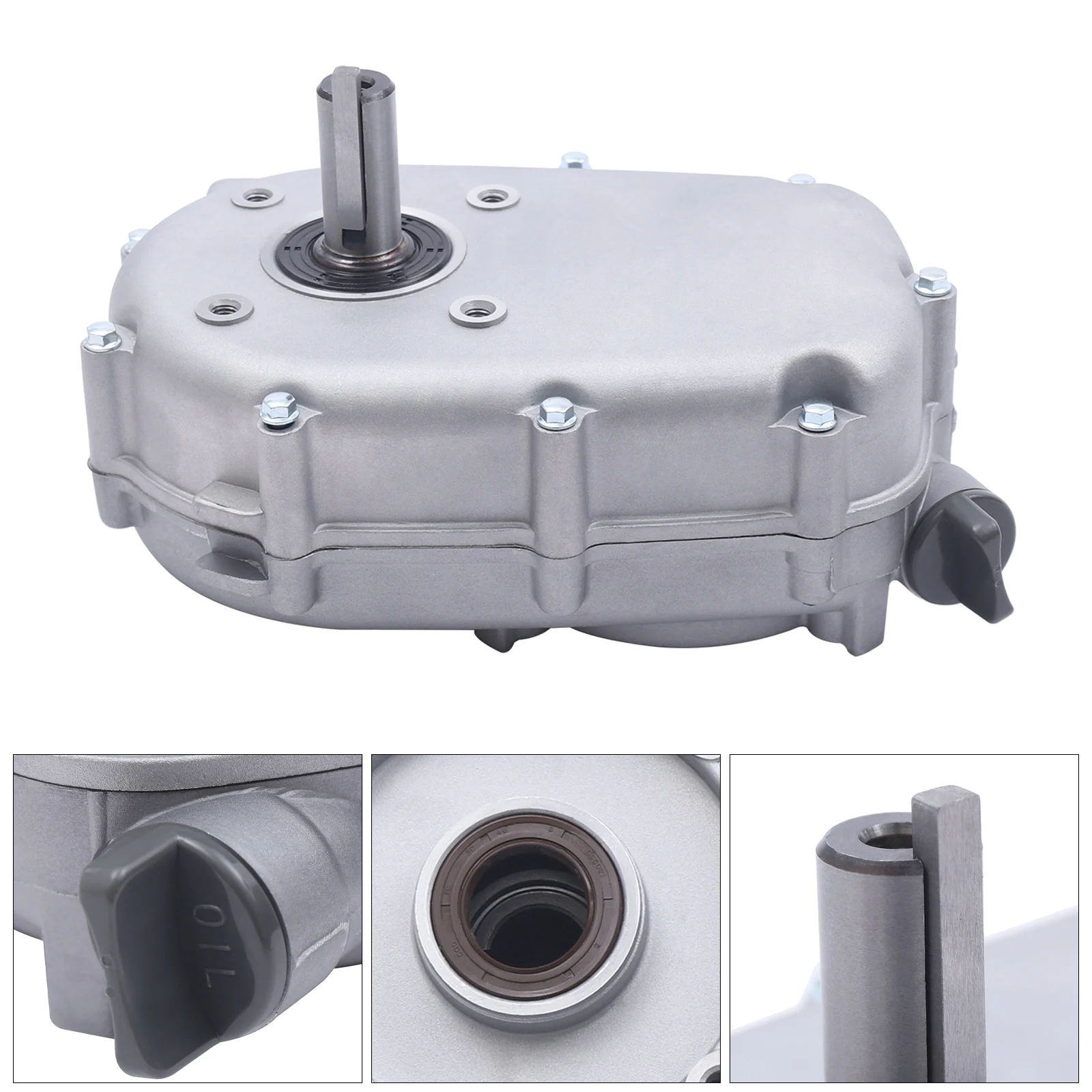 Gear Reduction Box 2:1 Ratio Speed Reducer Gear Box With Internal Clutch Intended for Honda GX270 Motor 13HP