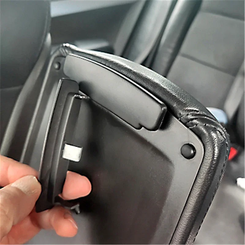 Black/Gray/Beige Car Armrest Lid Console Cover Latch Clip Catch for Audi A6/C5/C6 2005-2011 Auto Centre Console Accessories - Image 6