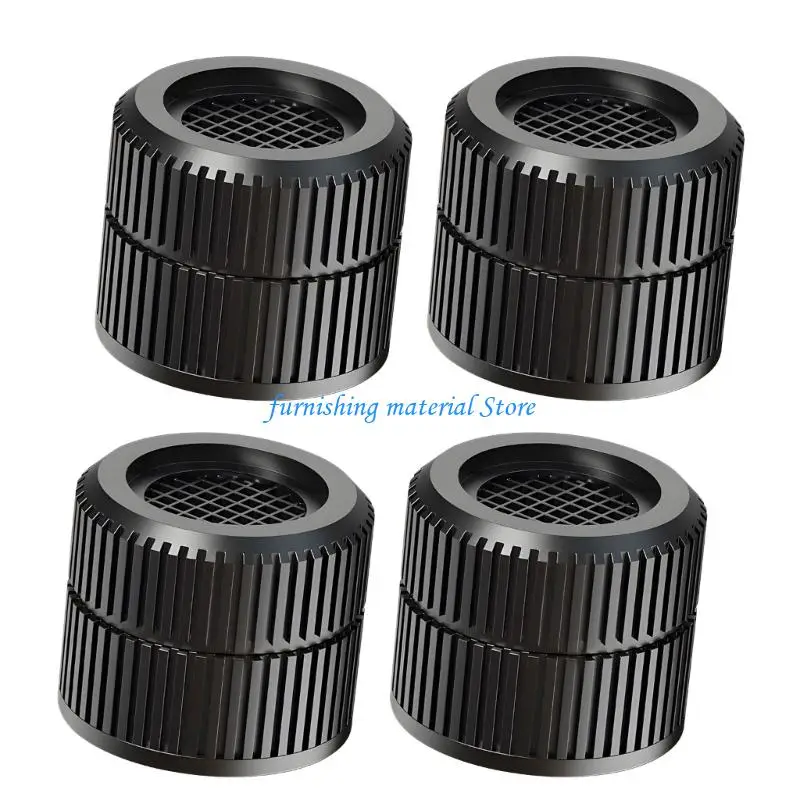Y5GD 4pcs Not Slip Leveling Feet Mattresses for Washer Refrigerator and Furniture
