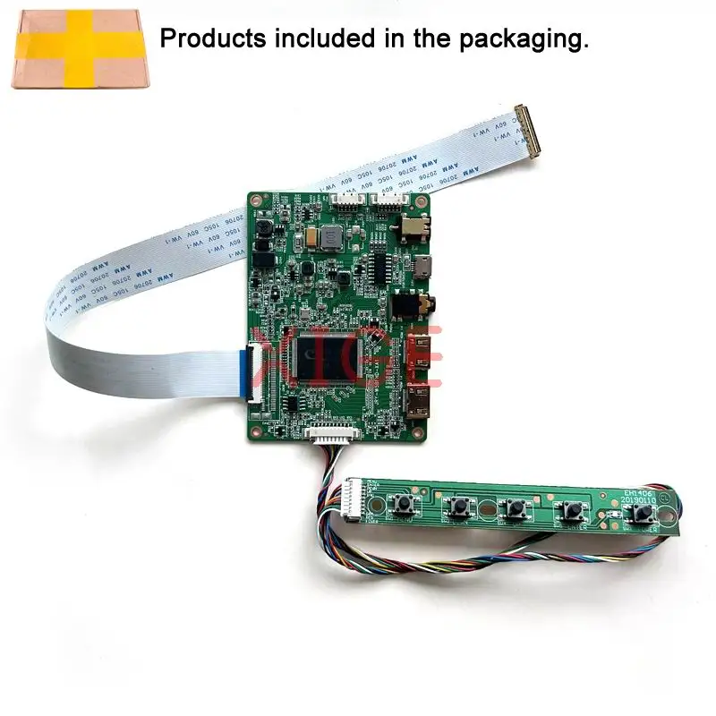For LP156WHB LP156WH4 LP156WH3 LP156WHU LP156WH2 LP156WHA Controller Drive Board DIY Kit Display 1366x768 EDP-30Pin 2Mini-HDMI