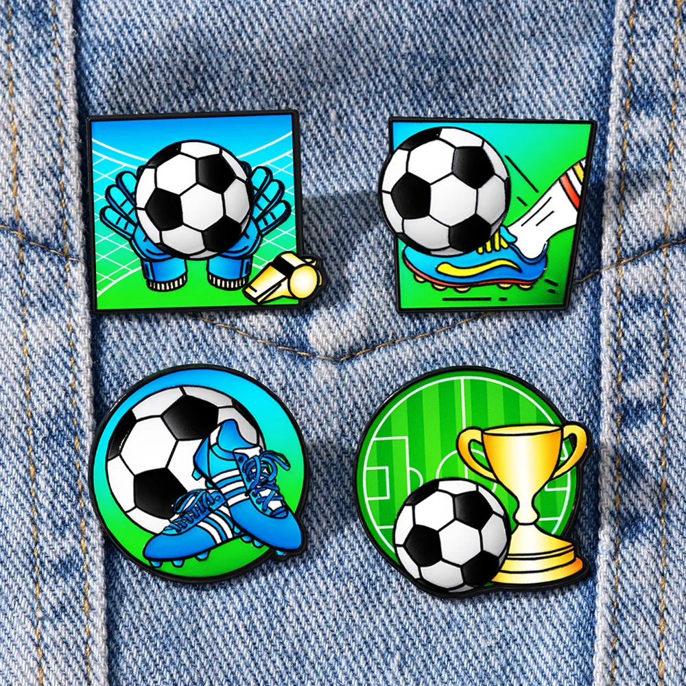Football Fan Lapel Pin
