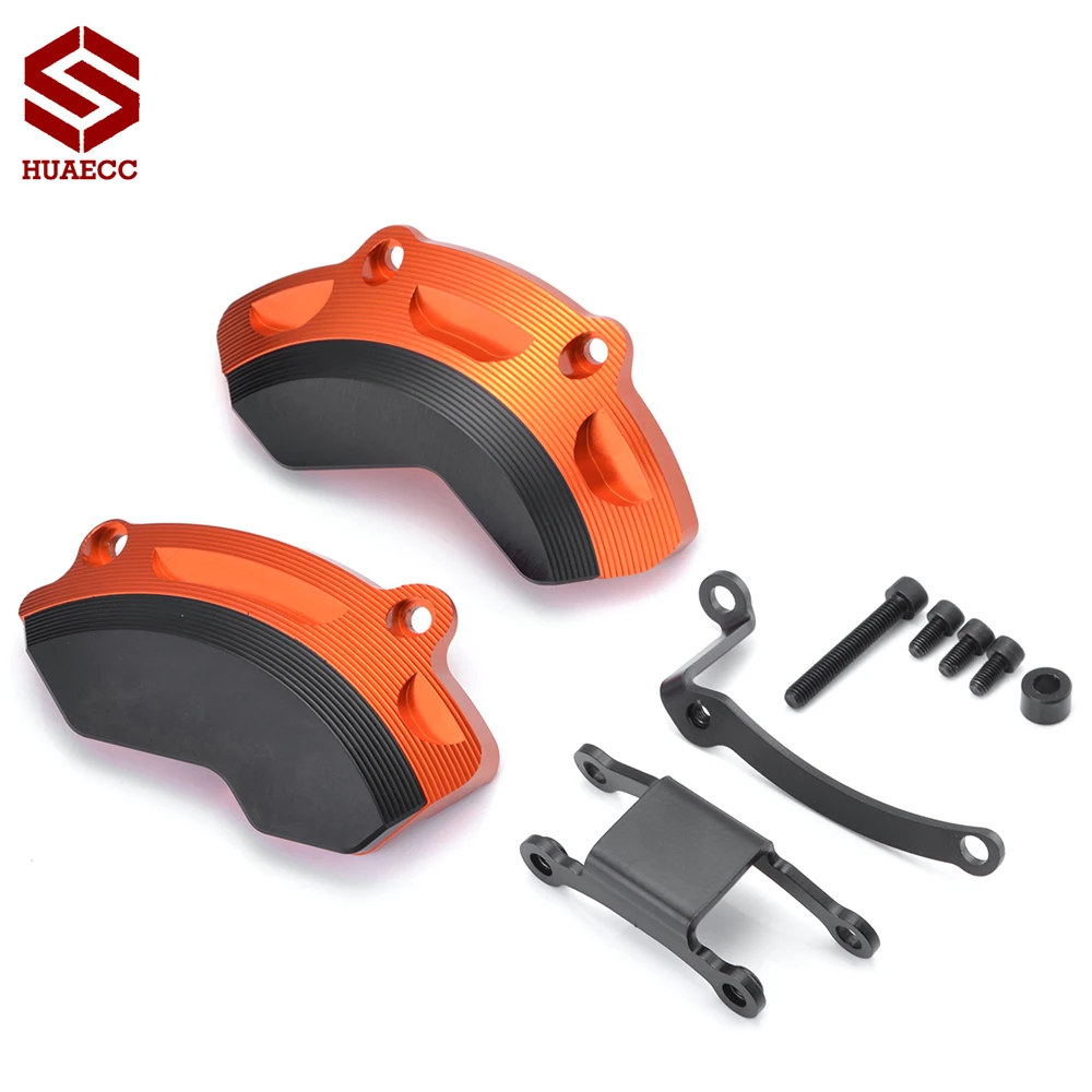 

Motorcycle CNC Engine Guard Side Stator Case Guard Protector Cover For Duke 790 2018 2019