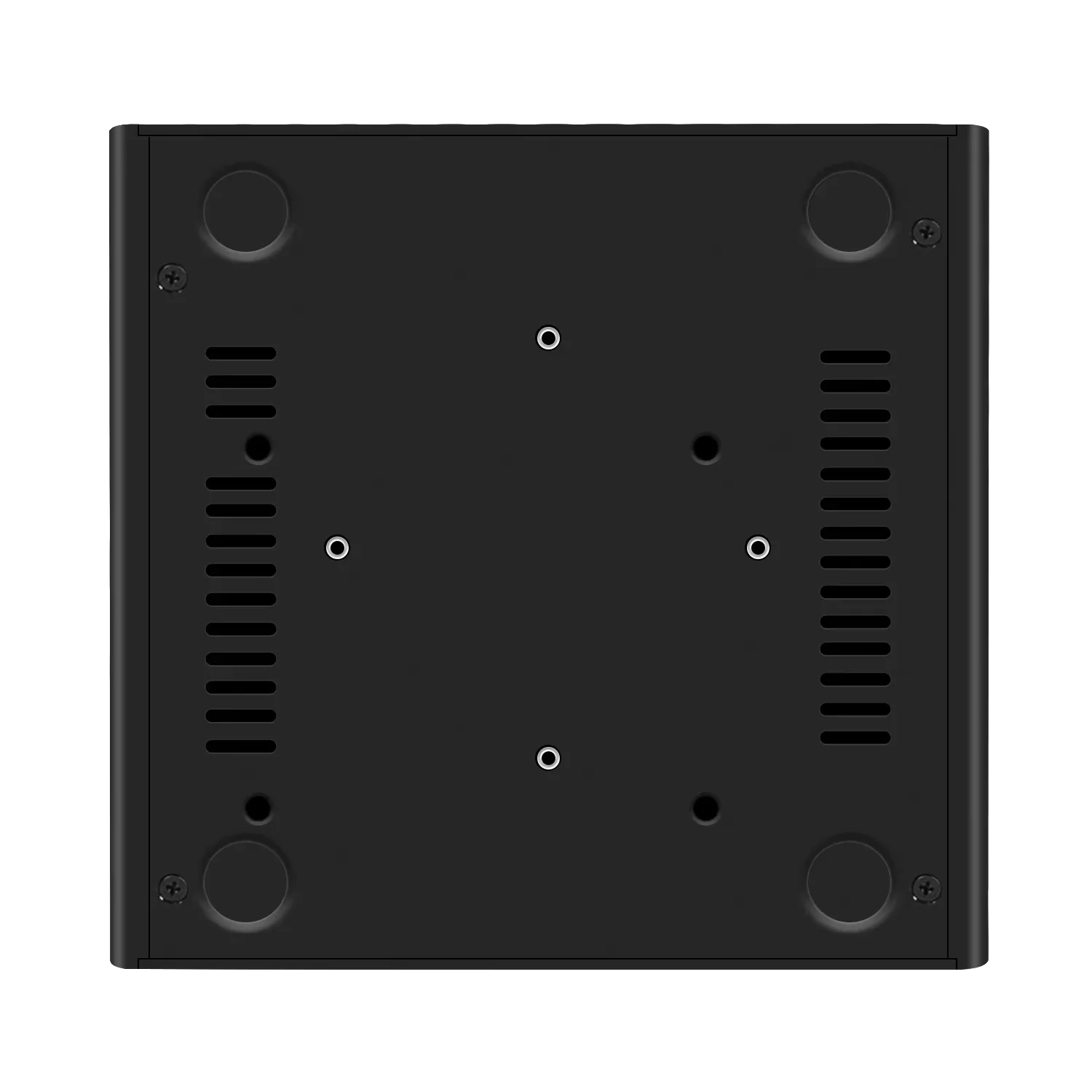 Partaker Industrial Mini PC Intel Celeron J4125/J4105 2xLAN 2xRS232 Win11/Linux WiFi Rugged Metal Desktop Computer