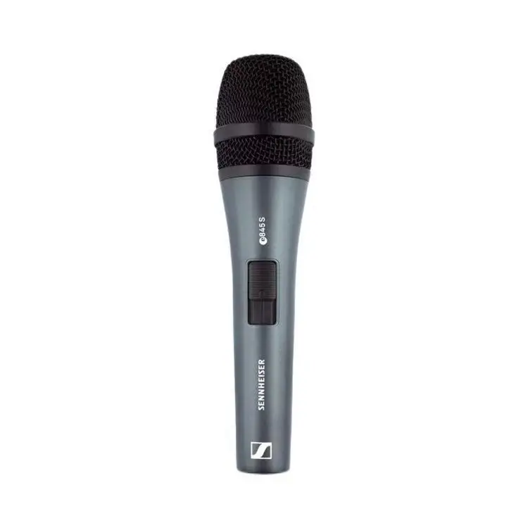 Sennheiser E845S Vocal Dynamic Microphon Wirele Handheld Professional Performanc Power Supply Noise Reduction Microphon