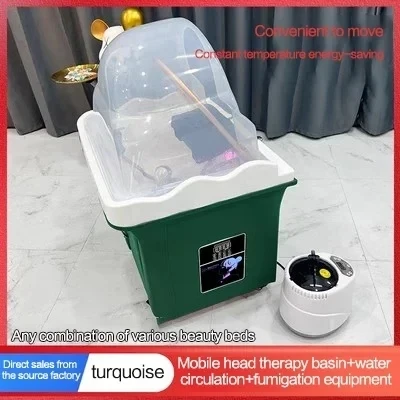 Champú de belleza, silla de salón de belleza, silla para lavar el cabello, lavabo de champú, lavabo de champú para Spa, lavacabezas, muebles de