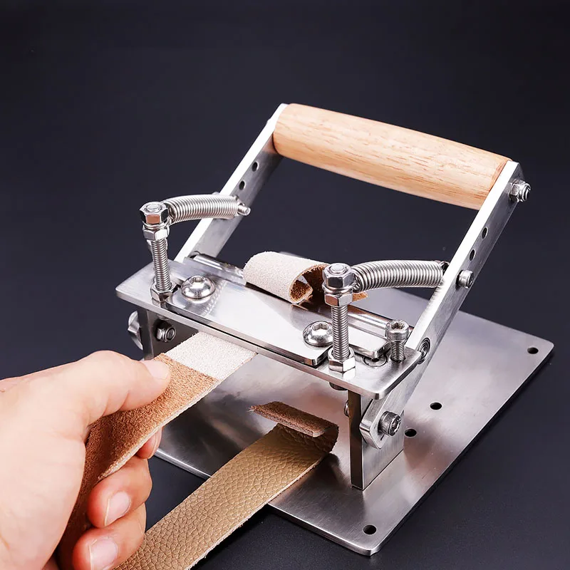 

Stainless Steel Leather Process Thinning Edge Scraping Vegetable Tanned Leather Cowhide Machine Manual Peeling Machine Diy Tool