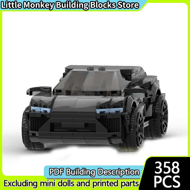 

Speed Racing Car Model MOC Building Bricks High-Performance SUV Modular Technology Children Holiday Gifts Assemble Toys Suit