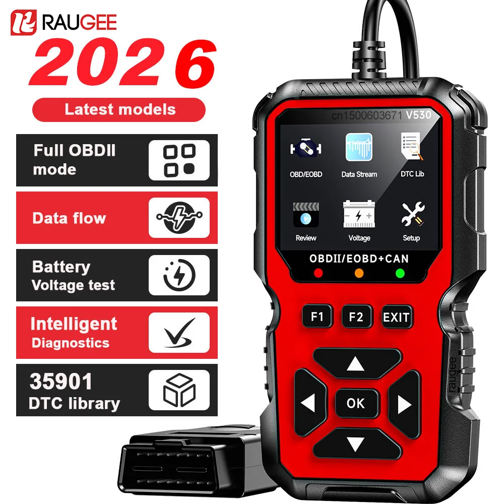

Professional OBD2 Scanner Diagnostic Scan Tool Car Engine Fault Code Reader Read and Clear Error Codes Car Diagnostic Scanner