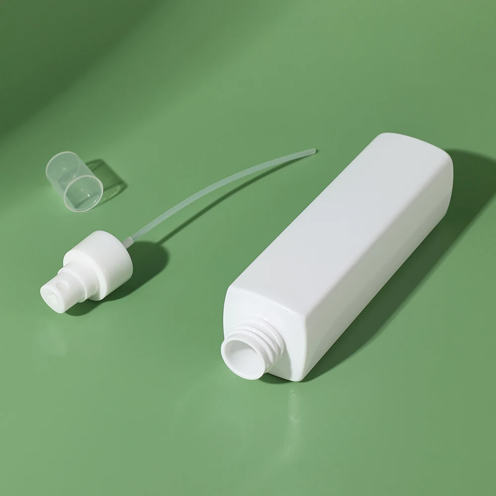 1/10 pz Spray Bottiglie Bianche 200 ml/6.76 oz Vuoto Nebbia Fine Contenitori Liquidi Riutilizzabili In Plastica per Oli Essenziali Pulizia di Viaggi