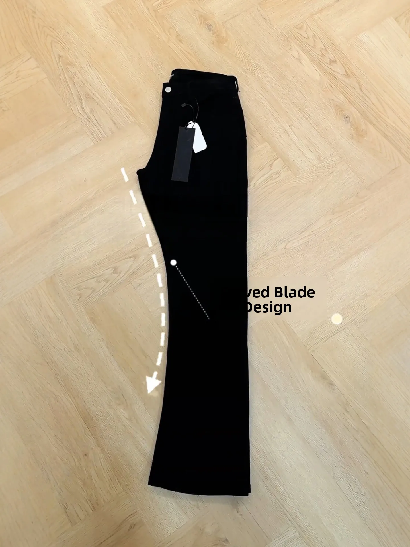 

Bla Fce Lined Denim Jeans Men's Autumn Winter Elastic Slimming Straight Leg American High Street Sle GSS Labora