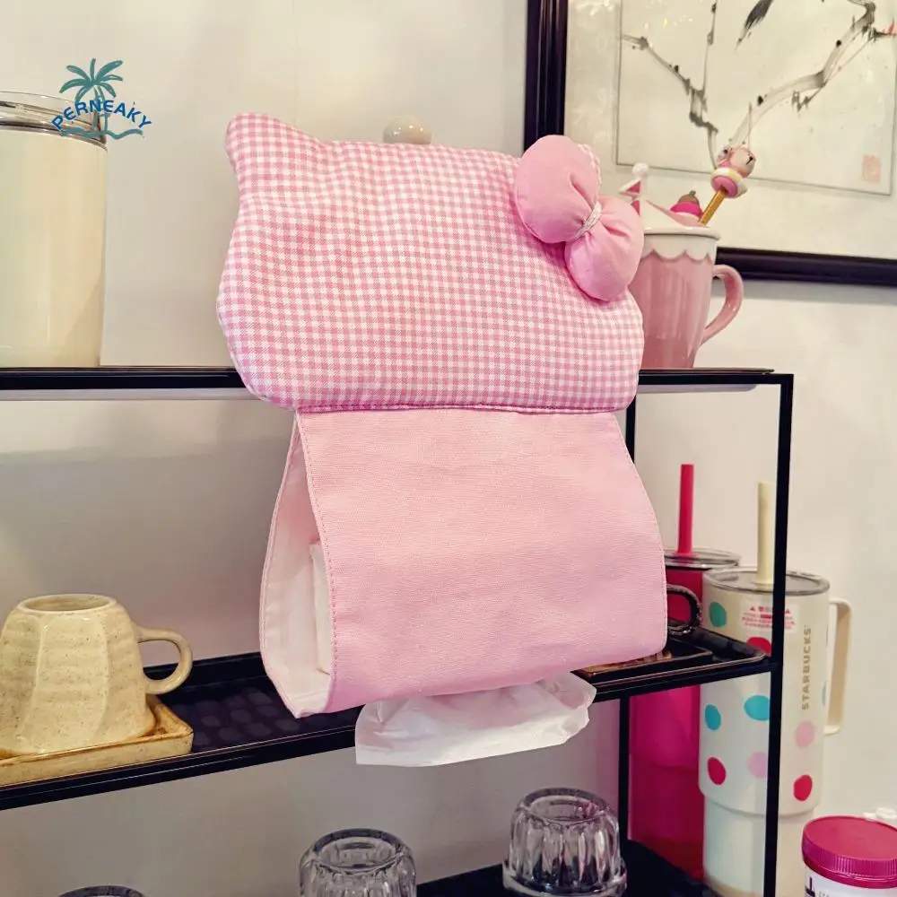 

Home Decor Washable Fabric Tissue Covers Handmade Decorative Kitchen Tissue Boxes Cartoon Cotton Pull-Out Tissue Boxes Office
