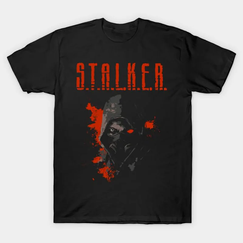 

0813 Shadow of chernobyl Danger exclusion zone Videogame Stalker gift t shirt Ghost City Pripyat Graphic Clothes All size Tops