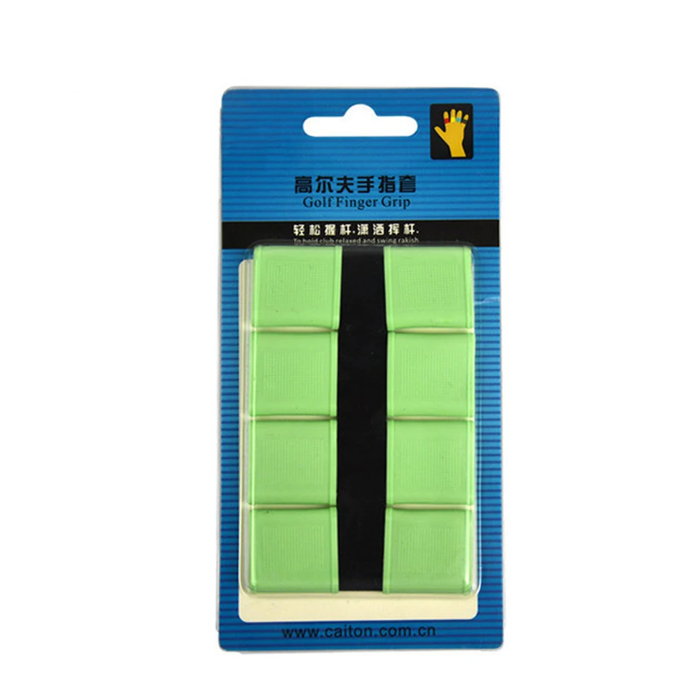 يساعد على قبضة دعم السلامة سيليكون أزرق رمادي وردي جولف إصبع كم حامي اليد حامي قبضة جولف إصبع الغطاء الواقي