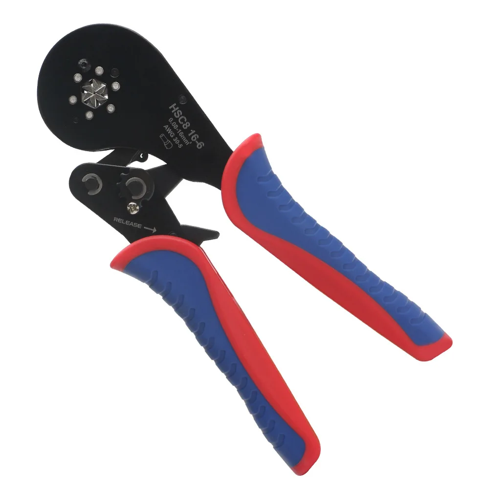 

The SanCai HSC10 16-6 Tubular Special Cold-Pressed Terminal/Crimping Pliers/Electrician Special Quick Wiring Tool