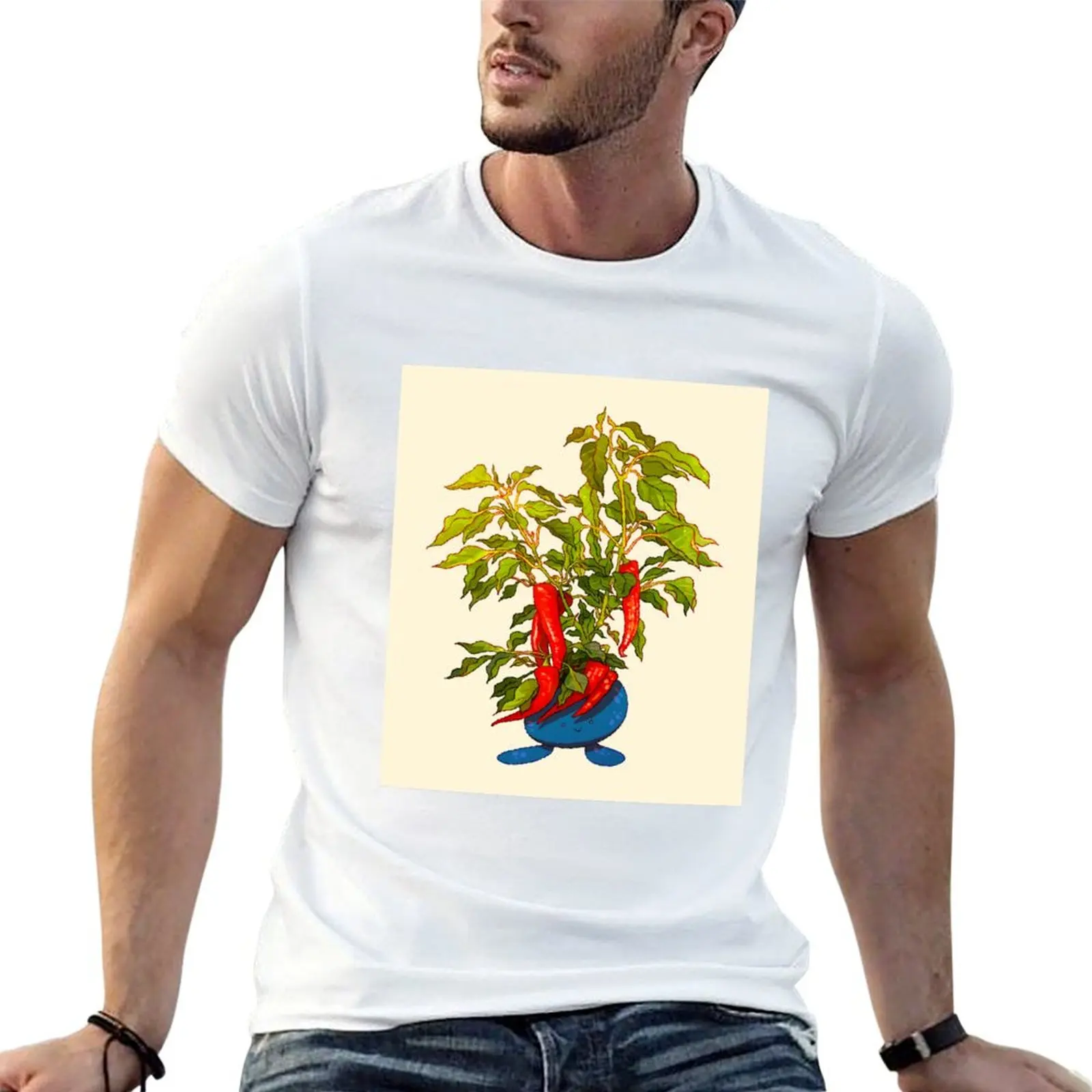 Chili Oddish T-Shirt t shirt man plain t shirt for man t shirt custom print T-shirt