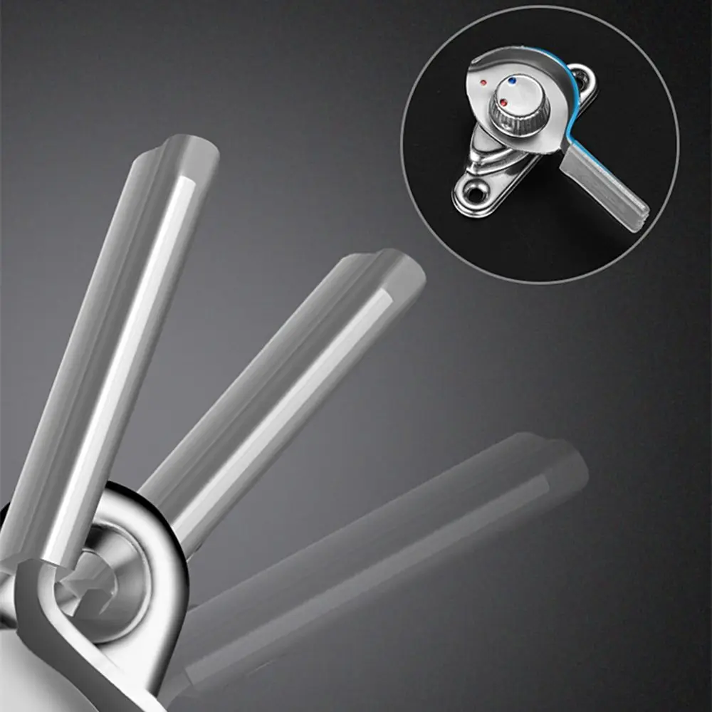 Safety Anti-theft Sliding Door Window Double-sided Household Crescent Lock Hardware Accessories Insurance Buckle Window Lock