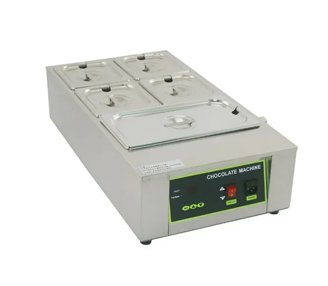 

5 Grids Digital Display Electric Chocolate Melting Machine Water Insulation Heating Chocolate Melting Pot Warmer Melter