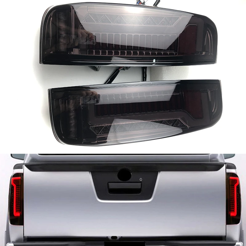 Led Tail light for Nissan Navara D40 2005 Navara D40 Frontier Led taillight rear brake turn signal reversing light