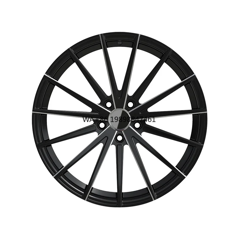 

Popular Gloss Black Aluminum Alloy Rim 5x112 15-26 Inch Luxury Forged Monoblock Passenger Car Wheels for toyota corolla