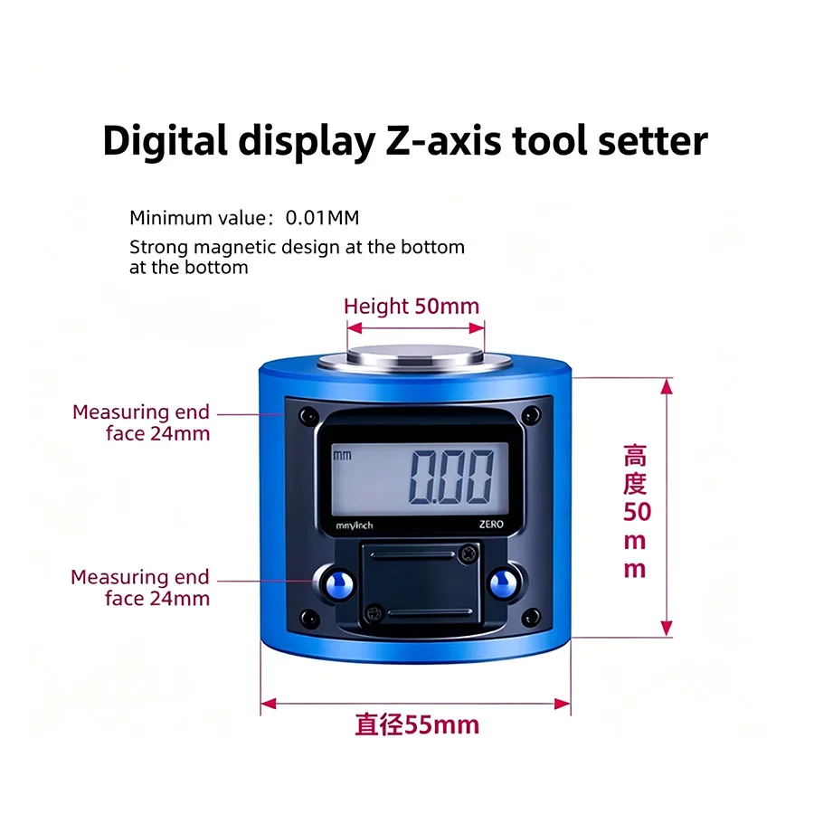 

Digital display with magnetic engraving machine, Z-axis setter, photoelectric machining center, tool setter, CNC precision