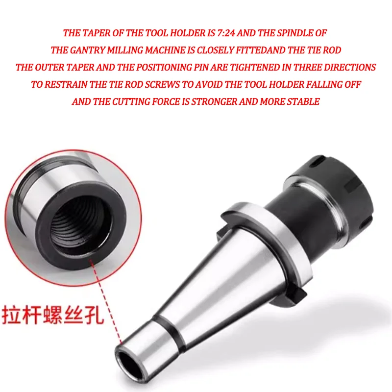 Brand New NT40 NT30 ER11 ER16 ER20 ER25 ER32 ER40 Collet Chuck Tool Holder For CNC Face Milling Machine NT ER Stable Milling - view 3