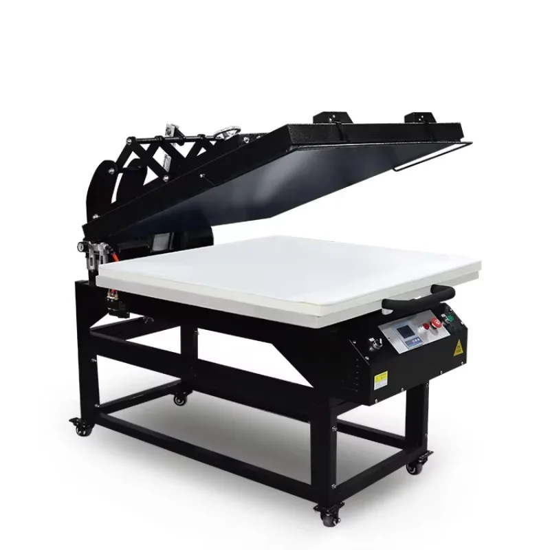 【Popular】 High Quality Source Factory Fully Automatic Pneumatic 100X100cm Large-size Heat Press Machine