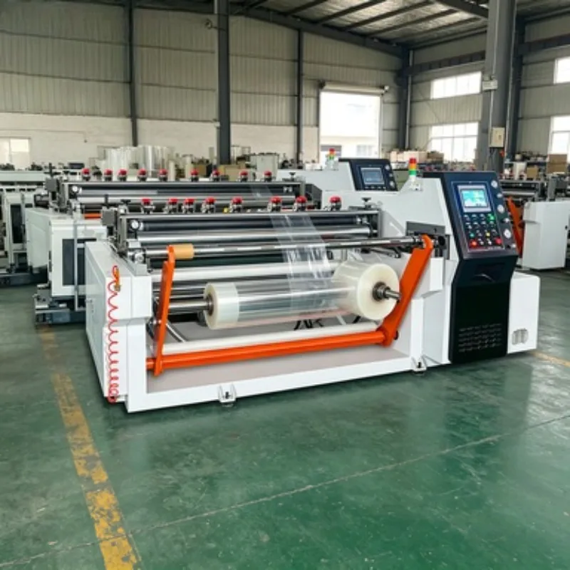 Label Slitting Machine for Self Adhesive Label Sticker Roll Slitter Rewinder with Slitting Rewinding Equipment  