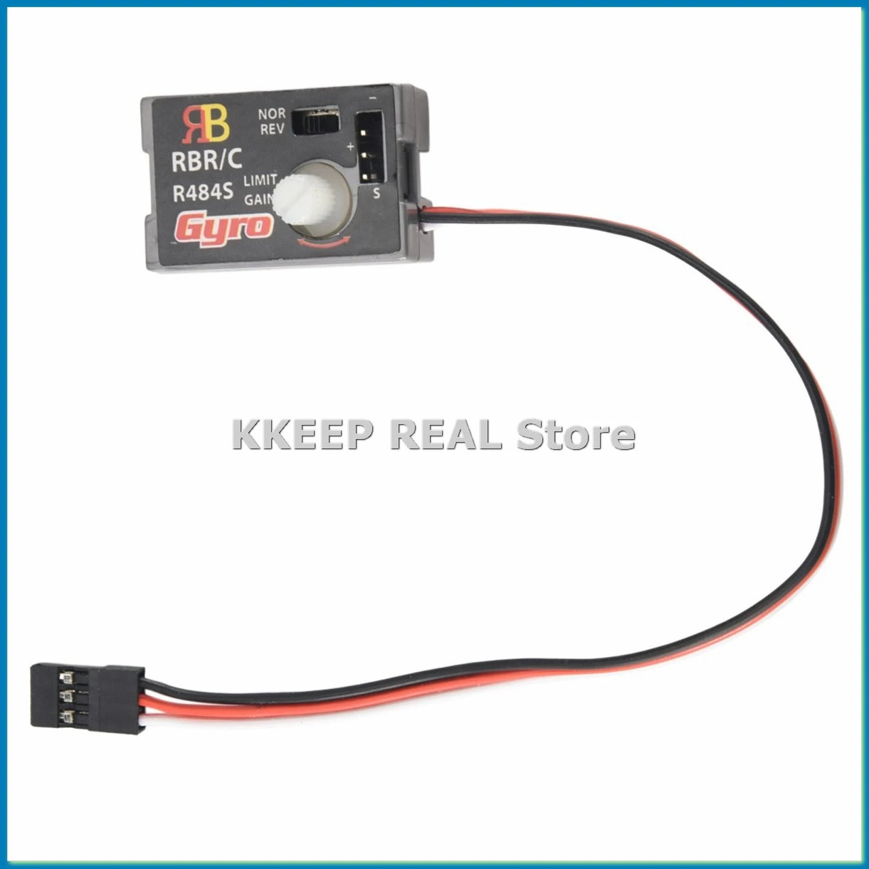Mini Gyro Gyroscope for D12 1/10 RC Car Drift Racing Car Steering Output Integrated Compact Light-Weight Design-AT35